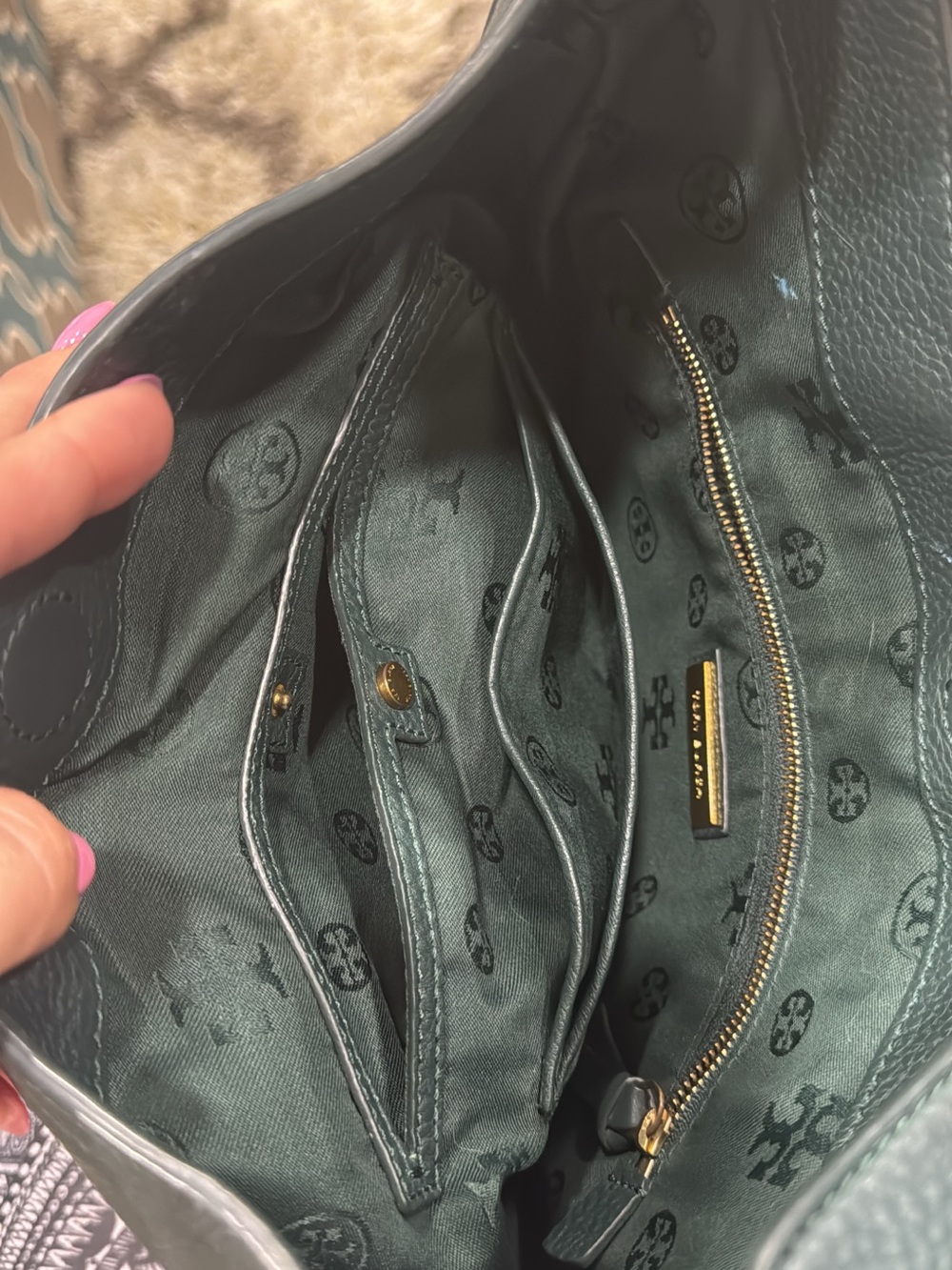 Tory Burch Robinson Tassel Hobo Bag - Picture 7 of 10